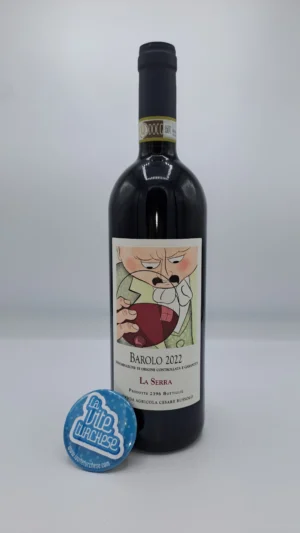 Cesare Bussolo - Barolo La Serra, produced from the vineyard of the same name located in La Morra, a limited production of 2,000 bottles, aged for 24 months in barrels.