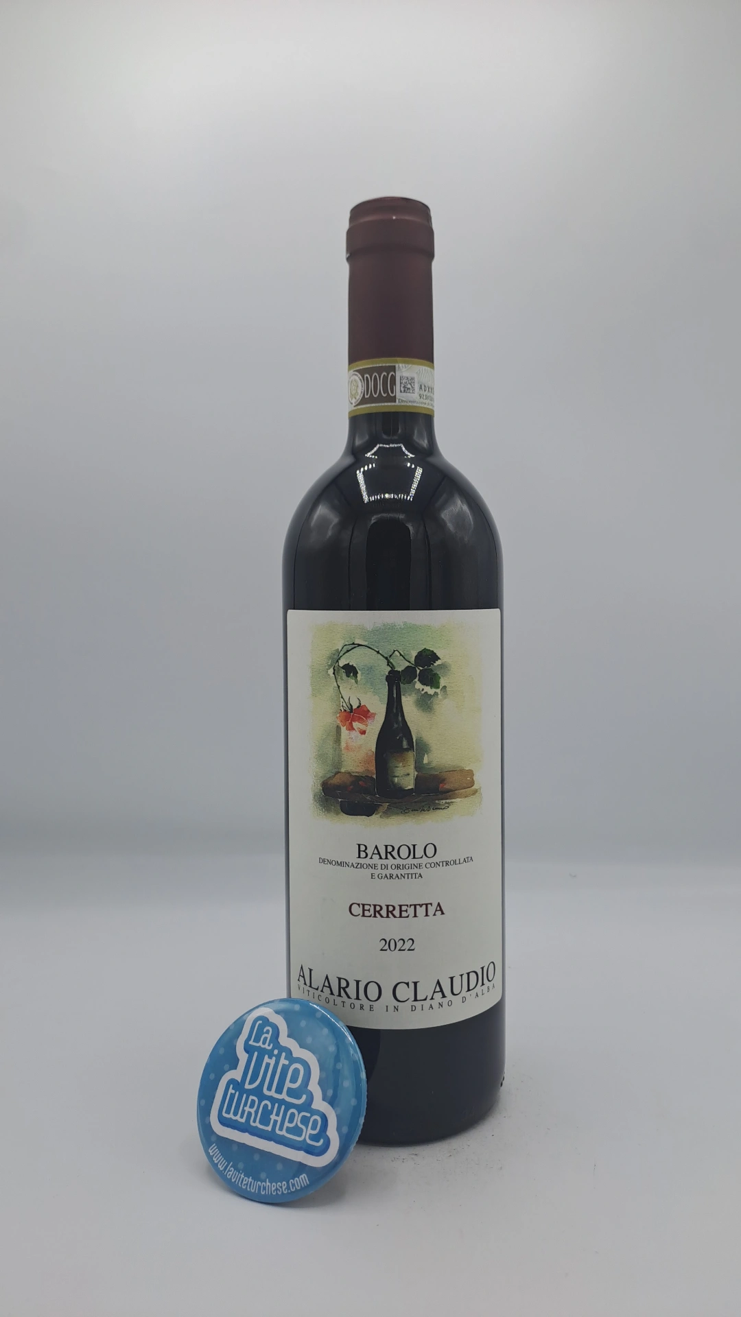 Claudio Alario - Barolo Cerretta - 2022 Claudio Alario - Barolo Cerretta prodotto per la prima volta con la vendemmia 2022, vigna di prima categoria a Serralunga. 2500 bottiglie prodotte.