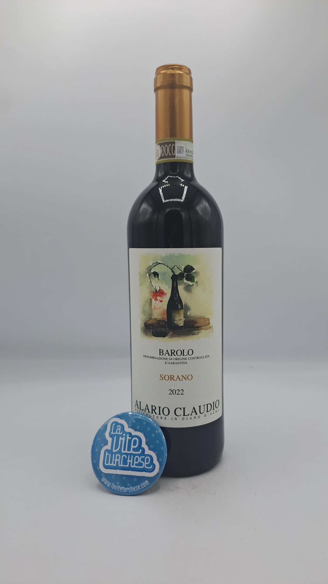 Claudio Alario – Barolo Sorano – 2022 Claudio Alario – Barolo Sorano prodotto nell'omonima vigna di Serralunga d'Alba, invecchiato per 24 mesi in barrique, più 12 mesi in bottiglia.