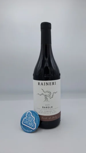 Raineri - A classic Barolo from the municipality of Monforte d'Alba, produced by blending grapes from various vineyards in the town of Monforte d'Alba. 8,000 bottles.