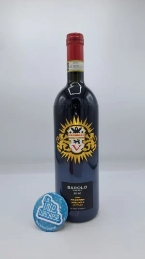 Rocche dei Manzoni – Barolo Riserva vigna Madonna Assunta La Villa prodotto solo nelle migliori annate, invecchiamento di 10 anni in cantina.