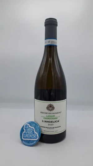 Rocche dei Manzoni - Langhe Chardonnay L'Angelica prodotto nei vigneti di Monforte, vinificato in barrique di rovere, una parte nuova.