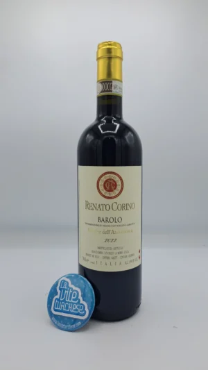 Renato Corino – Barolo Rocche dell'Annunziata prodotto nell'omonima vigna situata a La Morra, invecchiato per 24 mesi in botti medie e 2 anni in bottiglia.