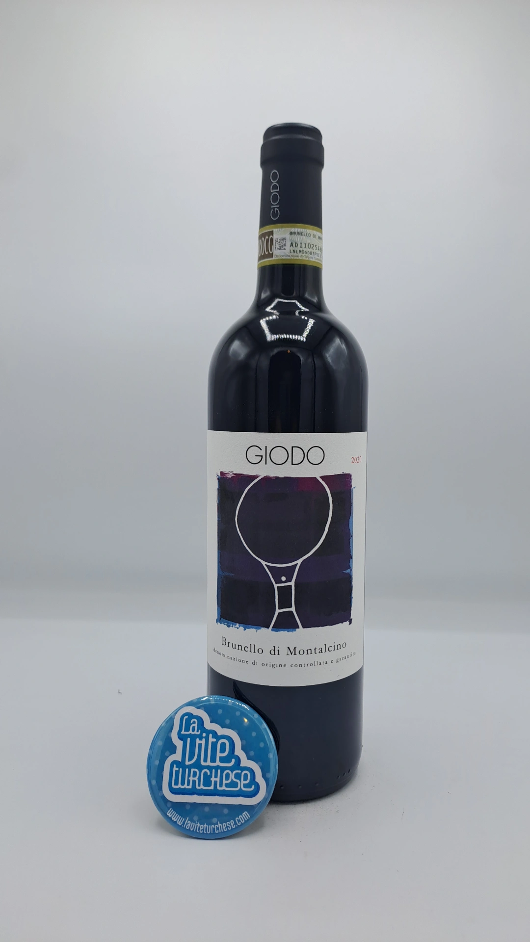Giodo – Brunello di Montalcino – 2020 Giodo – Brunello di Montalcino prodotto con piante di 20 anni, invecchiato per 30 mesi in tonneaux e botti grande e vasche di cemento.