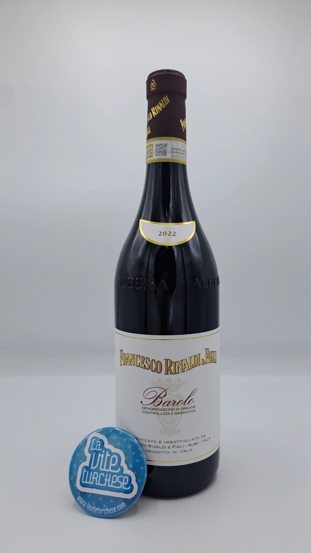 Francesco Rinaldi e Figli – Barolo DOCG - 2022 Francesco Rinaldi e Figli – Barolo DOCG produced from various vineyard plots in the towns of Barolo, La Morra, and Castiglione Falletto, using traditional winemaking methods.