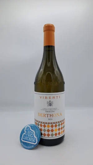 Giovanni Viberti - Derthona Timorasso, first produced from the 2022 harvest, from vineyards in Monleale, vinified in stainless steel tanks.