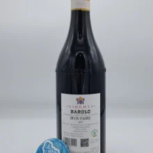 Giovanni Viberti – Barolo Buon Padre – 2022 - back Giovanni Viberti – Barolo Buon Padre prodotto con diverse vigne situate tra Barolo, Monforte, Verduno, stile tradizionale. Cantina storica di Barolo.