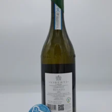 Giovanni Viberti – Langhe Chardonnay Rinato – 2024 - back Giovanni Viberti – Langhe Chardonnay Rinato prodotto a Barolo con piante di 30 anni, invecchiato per 60% in botti di legno.
