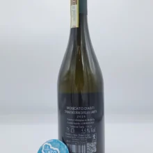 La Morandina - Moscato d'Asti - 2025 - back La Morandina - Moscato d'Asti prodotto dalla famiglia Morando a Castiglione Tinella, vinificato in autoclave. Vino da dessert.
