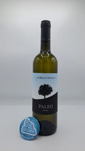 Le Macchiole - Paleo Bianco prodotto con uva Chardonnay e Sauvignon Blanc, dove lo Chardonnay svolge la vinificazione in botte di legno.