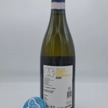 Maffrei - Langhe Chardonnay - 2025 - back Maffrei - Langhe Chardonnay, produced from a west-facing vineyard in Diano d'Alba and aged in concrete and stainless steel tanks.