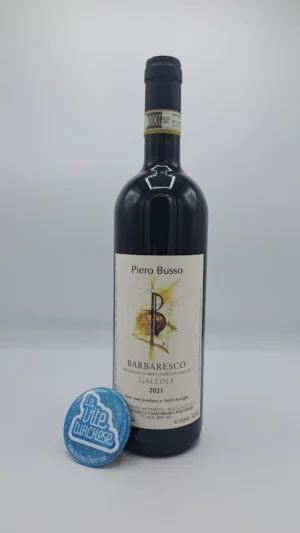 Piero Busso - Barbaresco Gallina produced in the vineyard of the same name located in Neive, in approximately 3000 bottles with vines between 25 and 50 years old.