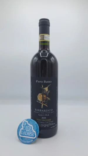 Piero Busso - Barbaresco Gallina Viti Vecchie produced with plants from the 1950s located in the commune of Neive, 1025 bottles produced.