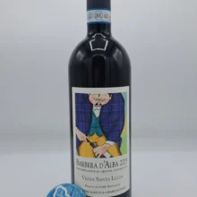 Cesare Bussolo - Barbera d'Alba Santa Lucia - 2023 Cesare Bussolo - Barbera d'Alba Santa Lucia produced in the vineyard of the same name located in La Morra, with low yields and 12 months of aging in used barriques.