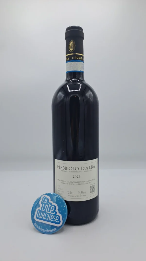 Bruno Giacosa – Nebbiolo d'Alba prodotto con le migliori vigne selezionate da Bruno tra il Roero e la Langa, invecchiato per 12 mesi in botte grande.